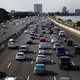 Traffic on a Berkley, California highway in 2015. Photo credit: Justin Sullivan/Getty Images